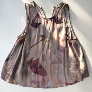 Wilfred tank top from Aritzia, pale purple